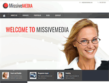 Tablet Screenshot of missivemedia.com